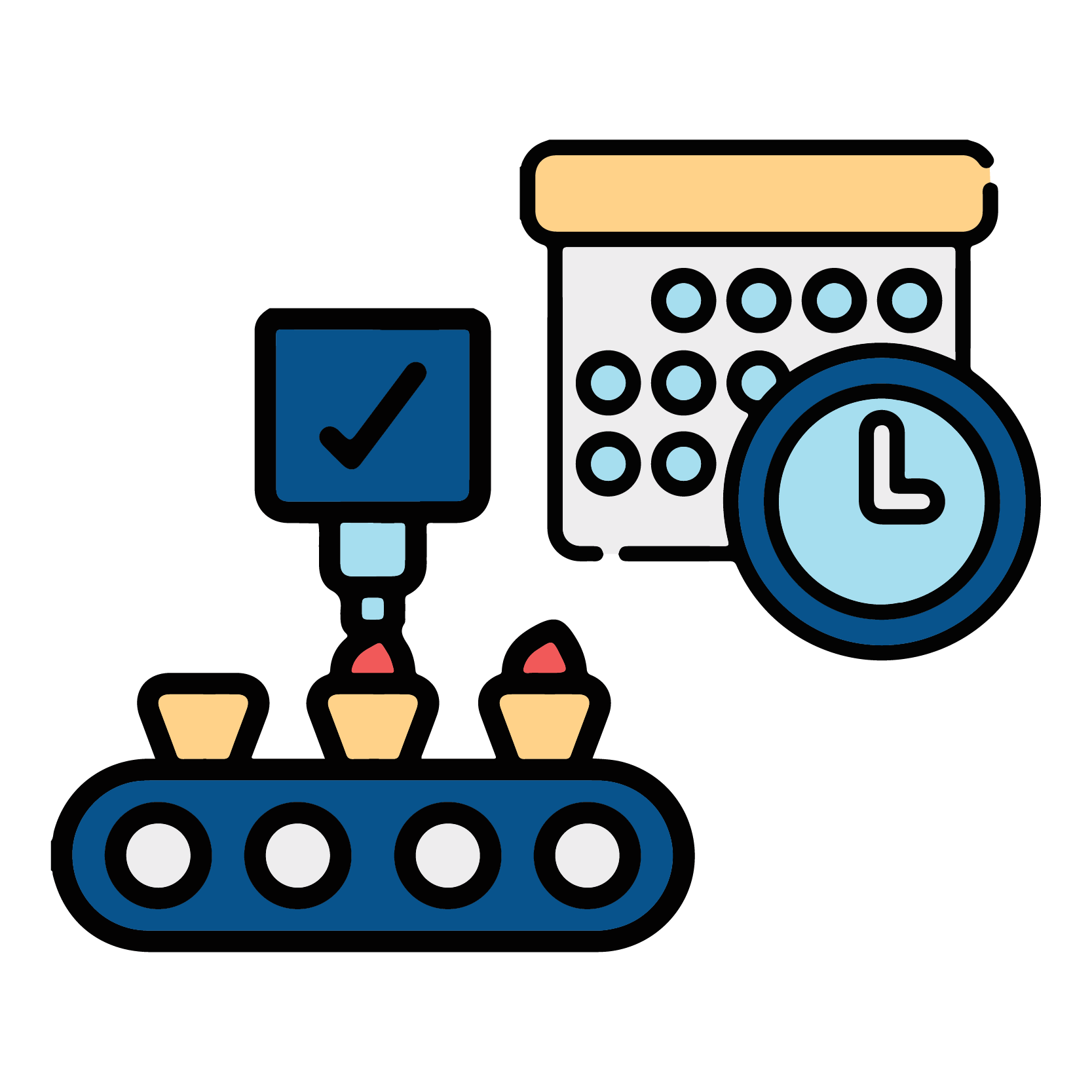 Challenges in Coordinating Production Schedules with Order Deadlines for Bakery Owners