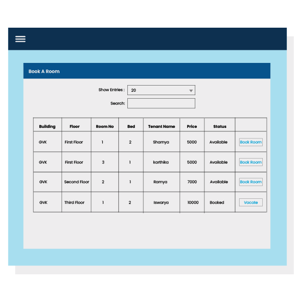 Booking Management